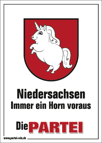 Schweinhorn-Plakat