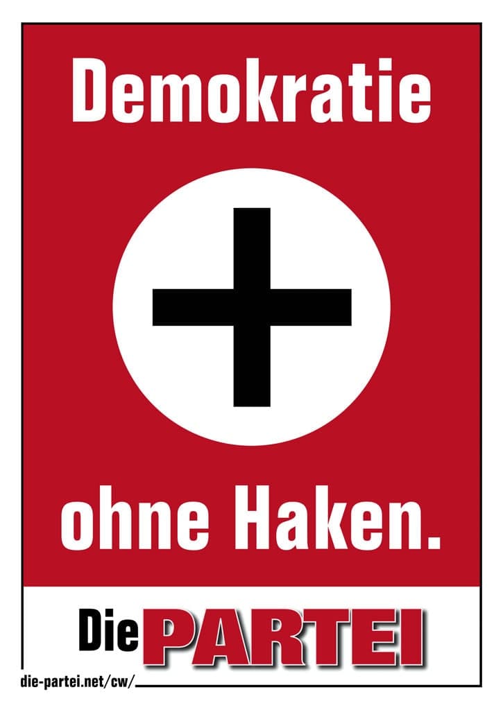 Wahlplakat